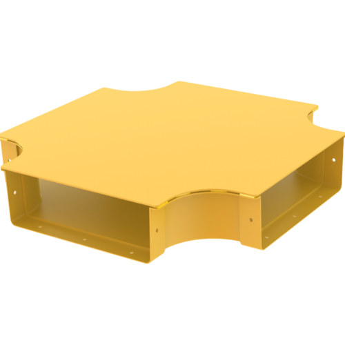 Raceways | 4 Way Cross Connection 300mm | W/ Cover