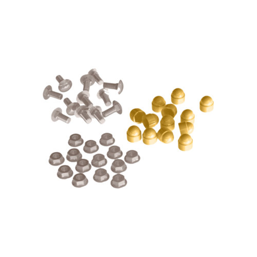 Raceways | Bolt, Nut, and Cap Set