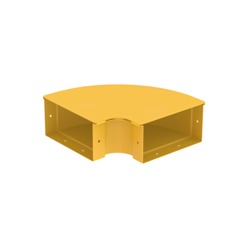 Raceways | Horizontal Elbow | W/ Cover 200mm