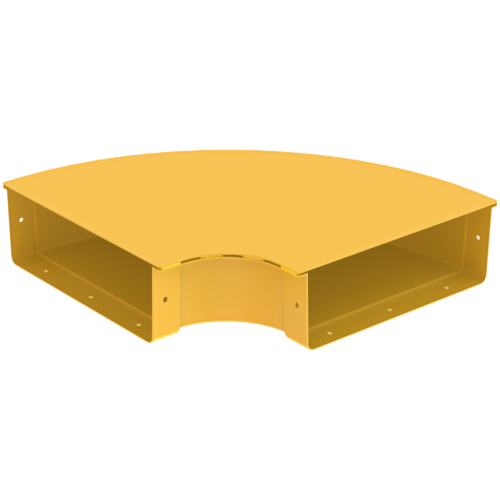 Raceways | Horizontal Elbow | W/ Cover 300mm