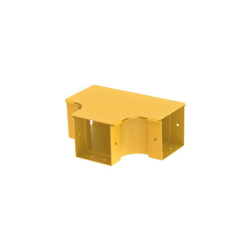 Raceways | Horizontal "T" Connection 100mm | W/ Cover