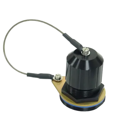 Receptacle Jam Nut for TACLight™ Hermaphroditic Fiber Optic Connector