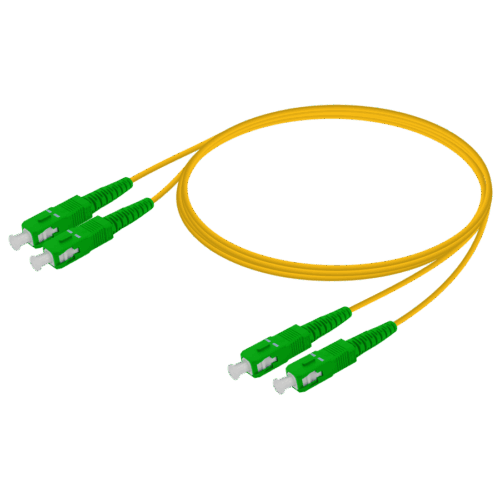 SC/APC-SC/APC | Single Mode G657.A2 Duplex Patch Cord | 2.0x4.1mm