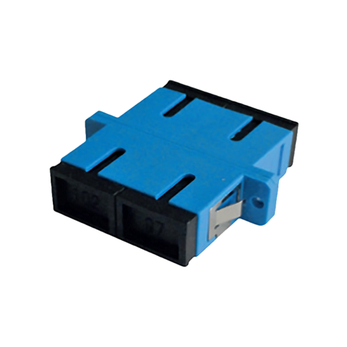 sc-duplex-adapter-w-flange-adapters-987-22-B SC Duplex Adapter | w/ Flange