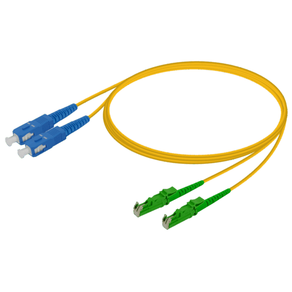 SC/UPC-LSH/APC | Single Mode G657.A2 Duplex Patch Cord | 2.0x4.1mm