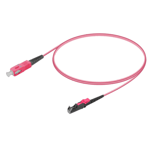 SC/UPC-LSH/UPC | Multi Mode G651.OM4 Simplex Patch Cord | 2.0mm