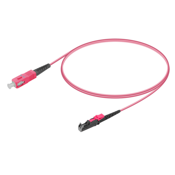 SC/UPC-LSH/UPC | Multi Mode G651.OM4 Simplex Patch Cord | 2.0mm