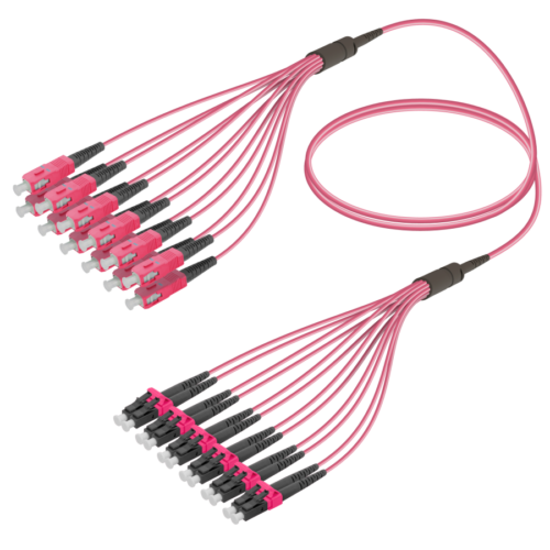 sc-upc-lc-upc-12-fibers-fanout-multi-mode-g651-om4-30-18mm-multi-mode-fan-out-12-fibers-samm-teknoloji-2631-58-B SC/UPC-LC/UPC | 12 Fibers Fanout | Multi Mode G651.OM4 | 3.0/1.8mm