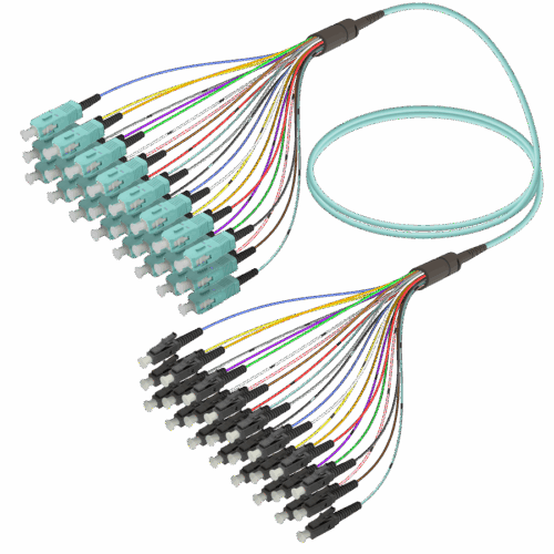 sc-upc-lc-upc-24-fiber-fanout-multi-mode-g651-om3-30-09mm-multi-mod-fiber-24-fiber-samm-teknoloji-2666-60-B SC/UPC-LC/UPC | 24 Fiber Fanout | Multi Mode G651.OM3 | 3.0/0.9mm