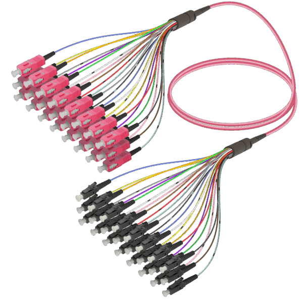 sc-upc-lc-upc-24-fiber-fanout-multi-mode-g651-om4-30-09mm-multi-mod-fiber-24-fiber-samm-teknoloji-2669-60-B SC/UPC-LC/UPC | 24 Fiber Fanout | Multi Mode G651.OM4 | 3.0/0.9mm