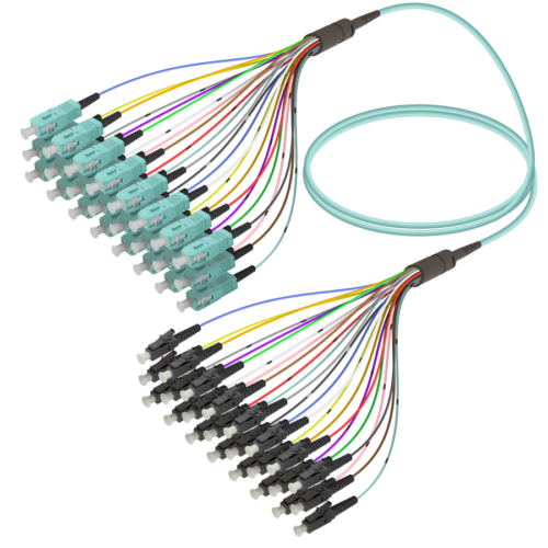sc-upc-lc-upc-24-fibers-fanout-multi-mode-g651-om3-30-09mm-multi-mode-fan-out-24-fibers-samm-teknoloji-2666-60-B SC/UPC-LC/UPC | 24 Fibers Fanout | Multi Mode G651.OM3 | 3.0/0.9mm