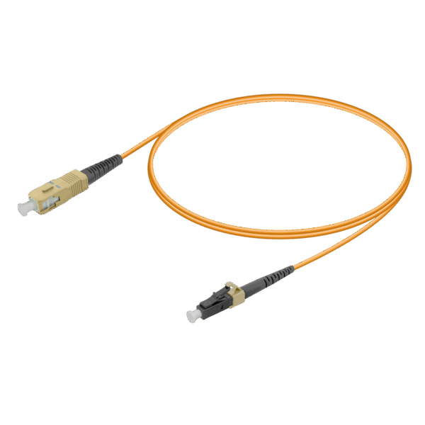 SC/UPC-LC/UPC | Multi Mode G651.OM1 Simplex Patch Cord | 2.0mm