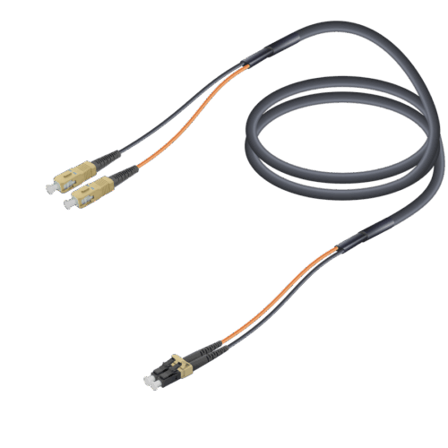 SC/UPC-LC/UPC | Multi Mode G651.OM2 Universal FTTA Breakout | 7.0x2.0mm