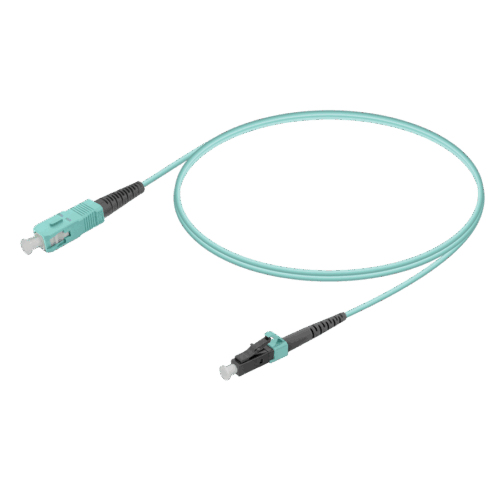 SC/UPC-LC/UPC | Multi Mode G651.OM3 Simplex Patch Cord | 2.0mm