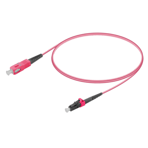 SC/UPC-LC/UPC | Multi Mode G651.OM4 Simplex Patch Cord | 2.0mm