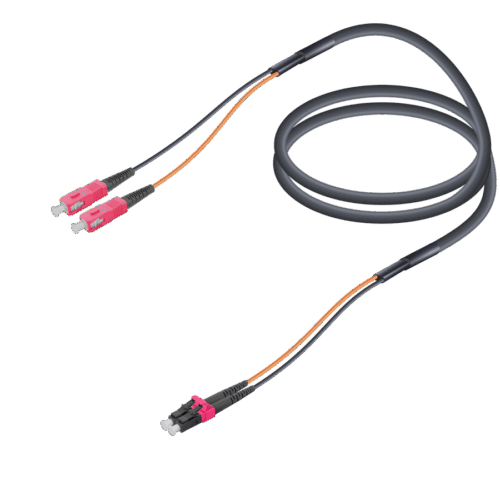 SC/UPC-LC/UPC | Multi Mode G651.OM4 Universal FTTA Breakout | 7.0x2.0mm