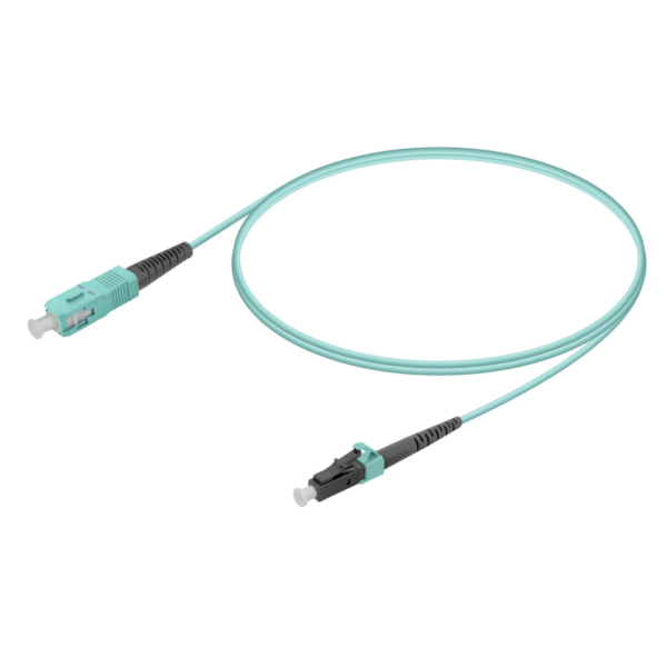SC/UPC-LC/UPC | Multi Mode G651.OM3 Simplex Patch Cord | 2.0mm