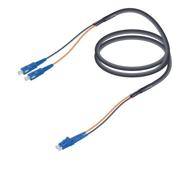 SC/UPC-LC/UPC | Single Mode G657.A2 Universal FTTA Breakout | 7.0x2.0mm