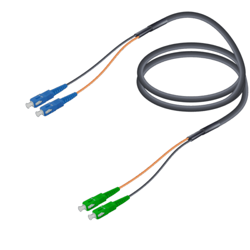SC/UPC-SC/APC | Single Mode G657.A2 Universal FTTA Breakout | 7.0x2.0mm