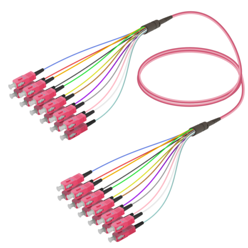 sc-upc-sc-upc-12-fibers-fanout-multi-mode-g651-om4-30-09mm-multi-mode-fan-out-12-fibers-samm-teknoloji-2640-58-B SC/UPC-SC/UPC | 12 Fibers Fanout | Multi Mode G651.OM4 | 3.0/0.9mm