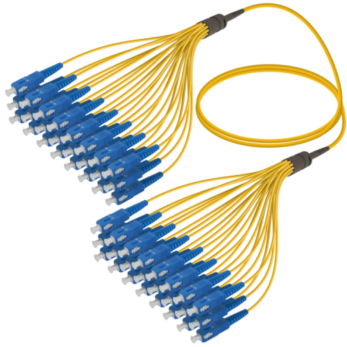 SC/UPC-SC/UPC | 24 Fibers Fanout | Single Mode G657.A2 | 3.0/1.8mm