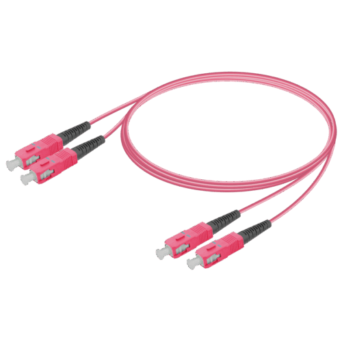 SC/UPC-SC/UPC | Multi Mode G651.OM4 Duplex Patch Cord | 2.0x4.1mm