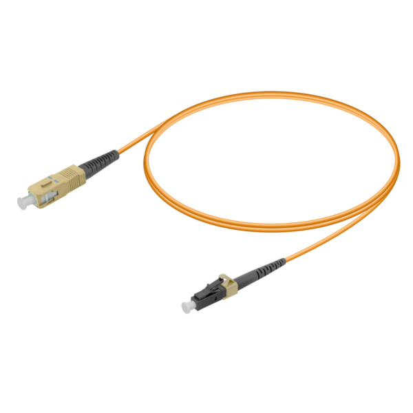 SC/UPC-LC/UPC | Multi Mode G651.OM1 Simplex Patch Cord | 2.0mm