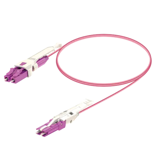 Senko CS/UPC-LC/UPC | Multi-mode G651.OM4 Uniboot Duplex Patch Cord | 2.0mm