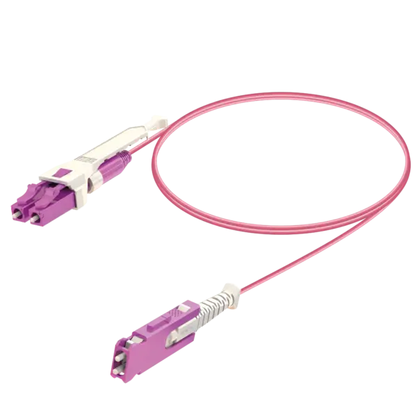 Senko SN/UPC-LC/UPC | Multi-mode G651.OM4 Uniboot Duplex Patch Cord | 2.0mm