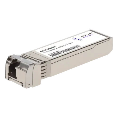 SFP+ 10GbE BiDi (TX1270/RX1330), 20km, Single-Mode, Endüstriyel Ortam Fiber Optik Transceiver SPB23020102B