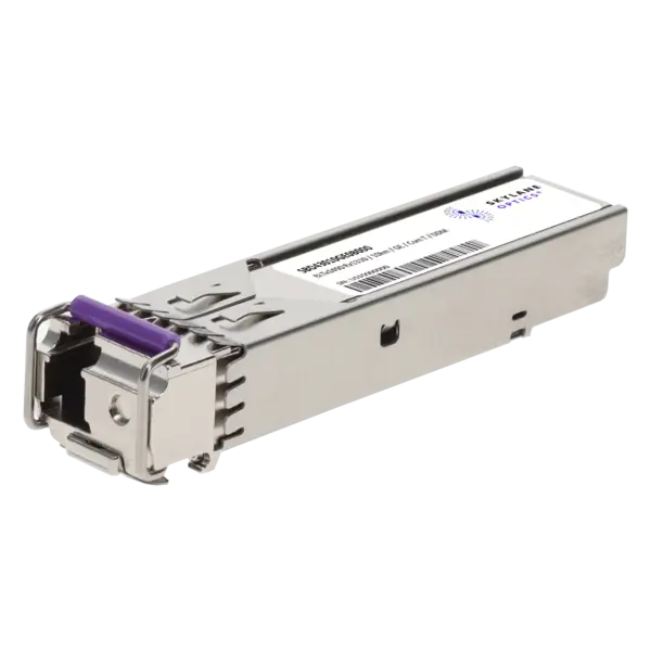 SFP 1GbE BiDi (Downstream TX1490/RX1310), 10km, Single-Mode, Commercial Temp Fiber Optic Transceiver SBD43010GE0B
