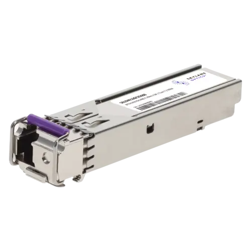 SFP 1GbE BiDi (Upstream TX1310/RX1490), 10km, Single-Mode, Endüstriyel Ortam Fiber Optik Transceiver SBU34010GE2D