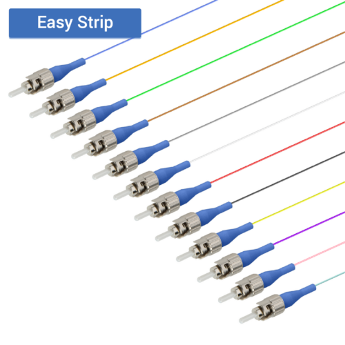 ST/UPC 12 Fiber Pigtail | Single Mode G657.A2 | 0.9mm
