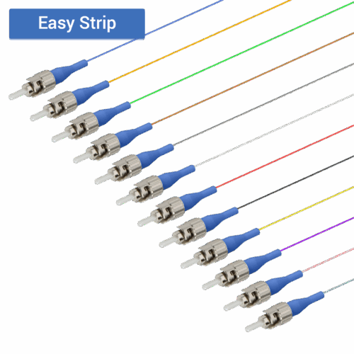 ST/UPC 12 Fiber Pigtail | Single Mode G657.A2 | 0.9mm