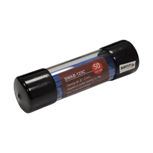 SWAB-250C 2.5mm Hassas Fiber Optik Temizleme Çubukları (50 Adet)