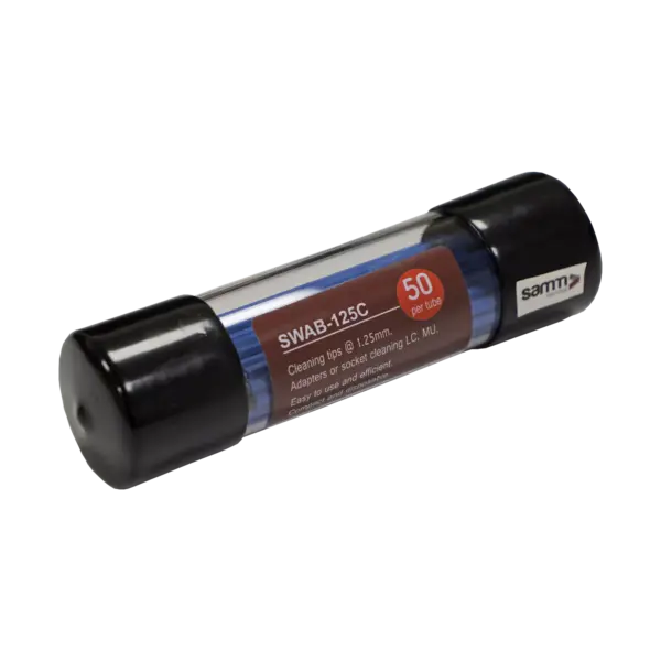 SWAB-250C 2.5mm Hassas Fiber Optik Temizleme Çubukları (50 Adet)