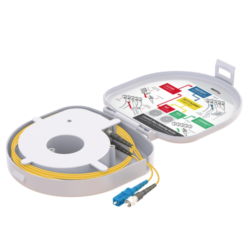 Through Type Fiber Optic OTDR Launch Box | Single Mode G657.A2 | SC UPC/FC UPC | 1000 meters