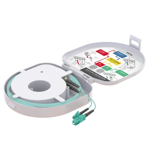 Through Type Fiber Optic OTDR Launch Box | Multi-Mode G651.OM3 | SC UPC/LC UPC | 150 meters