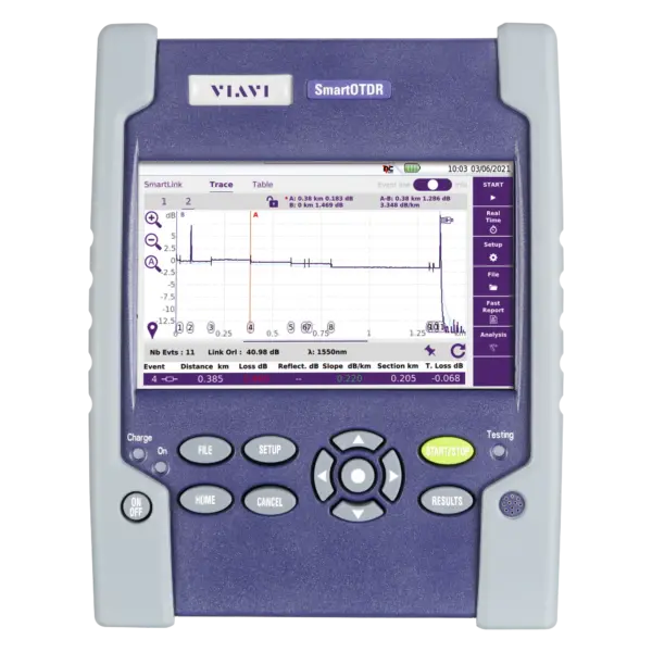 viavi-126a-p1-viavi-test-devices-viavi-6558-33-B Smart OTDR 126A Single Mode OTDR
