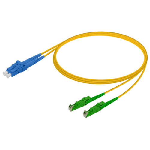 LC/UPC-LSH/APC | Single Mode G657.A2 Duplex Patch Cord | 2.0x4.1mm