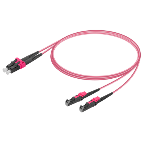 LC/UPC-LSH/UPC | Multi Mode G651.OM4 Duplex Patch Cord | 2.0x4.1mm