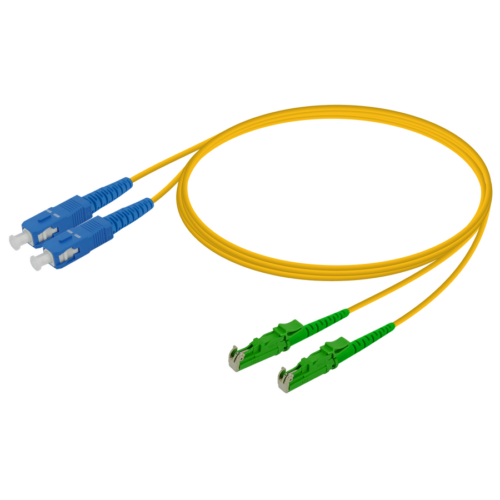 SC/UPC-LSH/APC | Single Mode G657.A2 Duplex Patch Cord | 2.0x4.1mm