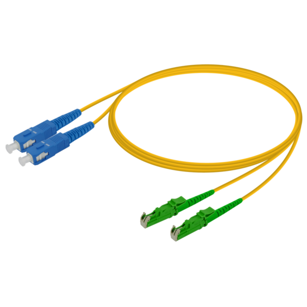 SC/UPC-LSH/APC | Single Mode G657.A2 Duplex Patch Cord | 2.0x4.1mm