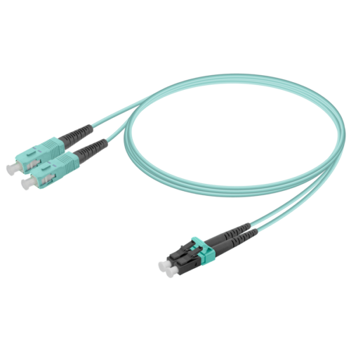 SC/UPC-LC/UPC | Multi Mode G651.OM3 Duplex Patch Cord | 2.0x4.1mm